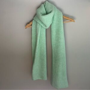 Soft Blanket Scarf in Aqua Green